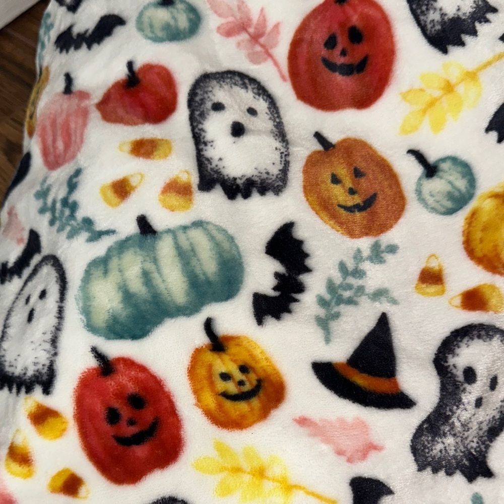 The Farmhouse Rachel Ashwell Halloween Pastel Oversized Throw